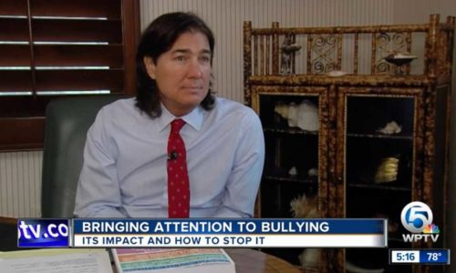 Bill Bone Being Interviewed by WPTV.